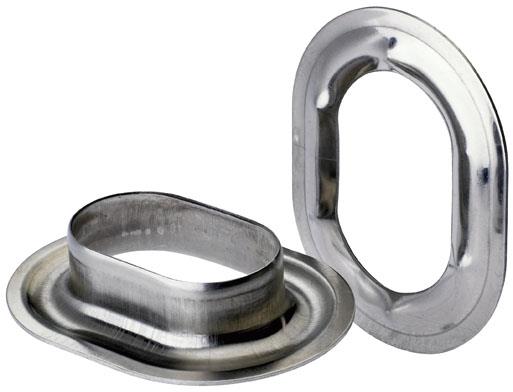 OBROČEK OVALNI NERJAVEČ 22,5X13,5 mm