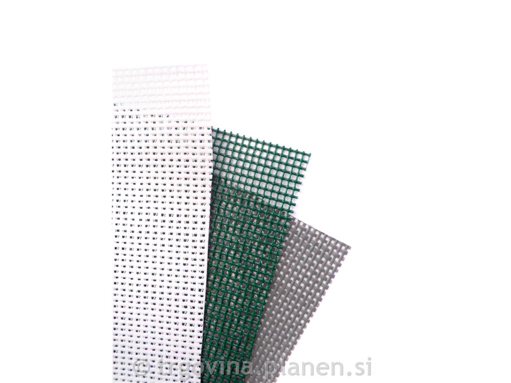 PLATNO - MREŽA, BELA, š.160cm - MESH