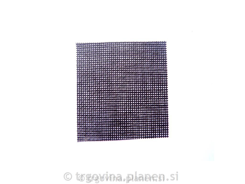 PLATNO MREŽA ČRNA 020 širine 210 cm